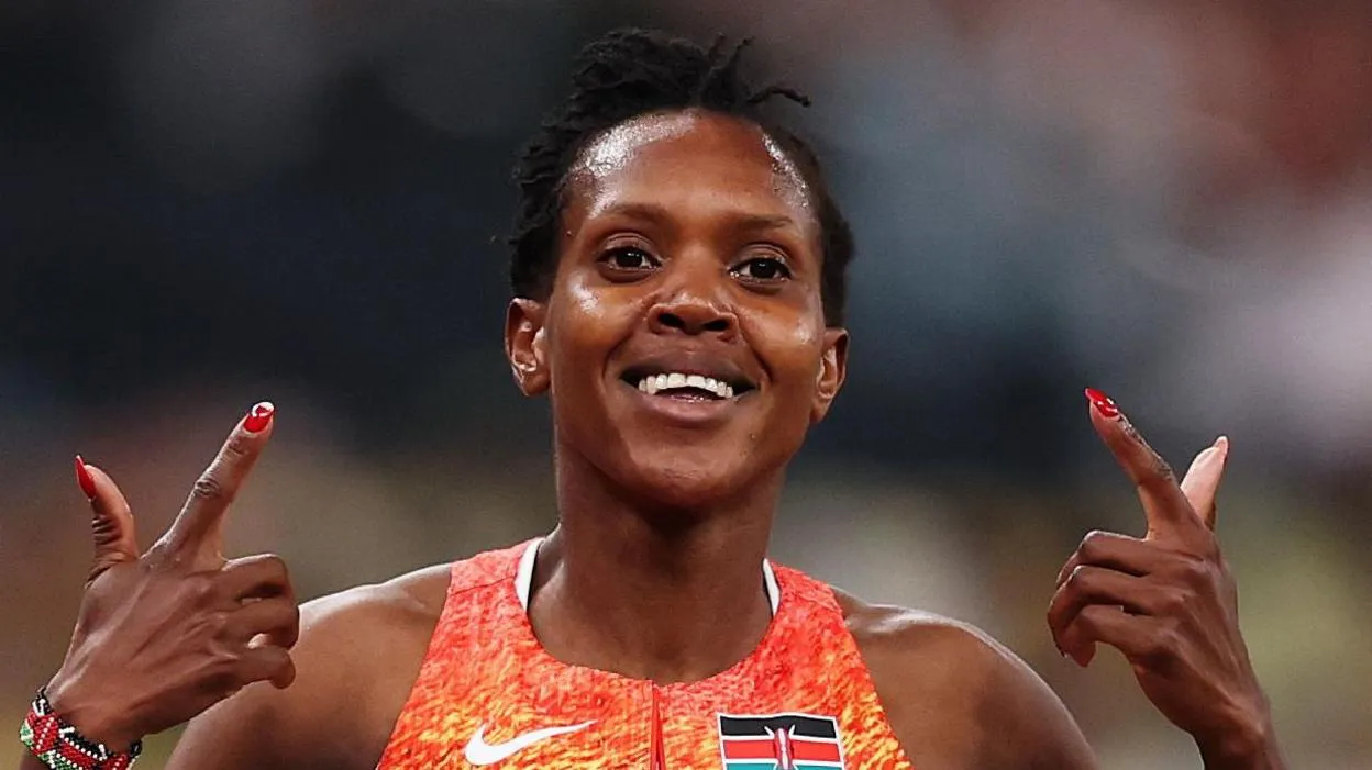 Kipyegon wins record-breaking fourth world 1500m championship