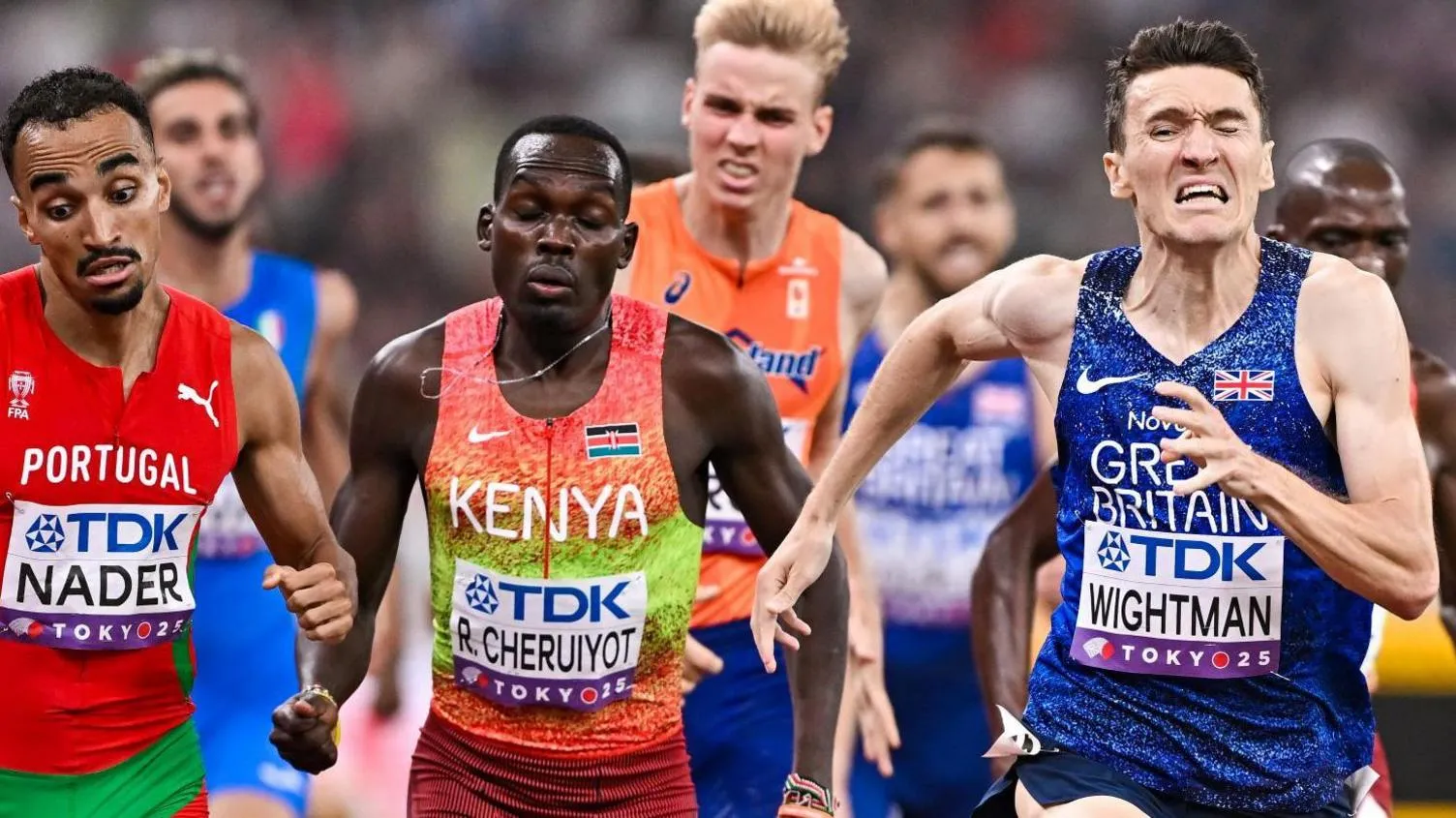 Wightman Wins 1500-meter Silver Medal as Kerr Suffers Race Injury