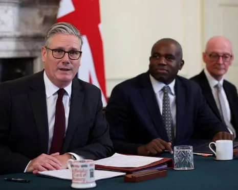 Keir Starmer Leads Government Session As Growing Strains Following Resignation of Top Aide