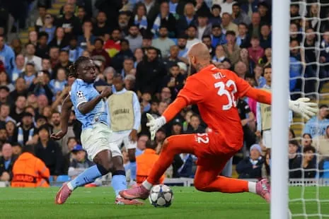 Doku Decorates City's Win Over the Italian Side After De Bruyne's Early Comeback Return